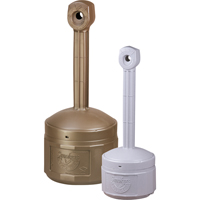 Cendriers Smoker's Cease-Fire, Sur pied, Plastique, Capacit&eacute; 4 gal. US, Hauteur 38-1/2" GTA Hardware Inc