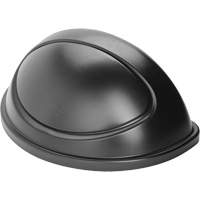 Contenants Untouchable, Couvercle demi-rond, Plastique/Poly&eacute;thyl&egrave;ne, Convient aux contenants 21-5/16" x 21-1/3" GTA Hardware Inc