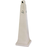 R&eacute;cup&eacute;rateurs de m&eacute;gots de cigarettes Groundskeeper, Sur pied, Plastique, Capacit&eacute; 1 gal. US, Hauteur 39-3/4" GTA Hardware Inc