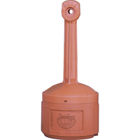 Cendriers Smoker's Cease-Fire, Sur pied, Plastique, Capacit&eacute; 4 gal. US, Hauteur 38-1/2" GTA Hardware Inc