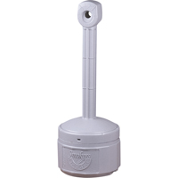 Smokers Cease-Fire&reg; Cigarette Butt Receptacle, Free-Standing, Plastic, 1 US gal. Capacity, 30" Height GTA Hardware Inc