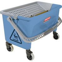 Seau pour vadrouille de finition en microfibres, Capacit&eacute; de 10.75 gal. US (43 pintes), Bleu GTA Hardware Inc