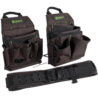 Ceinture porte-outils combin&eacute;e, Polyester, Noir GTA Hardware Inc