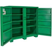 Coffret d'armoire, Acier, Vert GTA Hardware Inc
