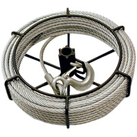 JGP-150A 1-1/2 Ton 66' Cable Assembly For JET&reg; Wire Grip Pullers GTA Hardware Inc