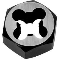 Fili&egrave;re de refiletage hexagonale pour boulon, dia. 1", Filet de M6x1, Acier au chrome GTA Hardware Inc