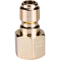 3/8" Female Plated Steel Quick Disconnect Plug GTA Hardware Inc
