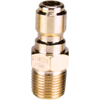 3/8" Male Plated Steel Quick Disconnect Plug GTA Hardware Inc