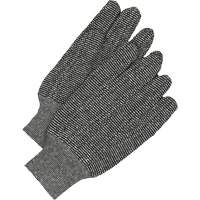 Gants en jersey classiques, Taille unique, Poivre et sel, Non doubl&eacute;, Poignet en tricot GTA Hardware Inc