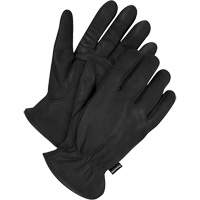 Gants de conducteur doubl&eacute;s classiques, Grand, Paume en Cuir fleur de daim, Thinsulate GTA Hardware Inc