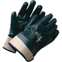 Deny Coated Gloves with Safety Cuffs, One Size, Nitrile Coating, Cotton Shell GTA Hardware Inc
