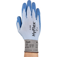 Gants Hy-Flex 11-518, Taille Petit/7, Calibre 18, Rev&ecirc;tement Polyur&eacute;thane, Enveloppe en Dyneema, ASTM ANSI niveau A2/EN 388 niveau B GTA Hardware Inc