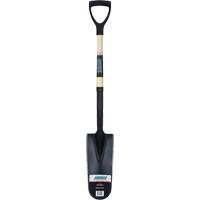 Heavy-Duty Drain Spade, Carbon Steel, 16" x 6" Blade, 29" L, D-Grip Handle GTA Hardware Inc
