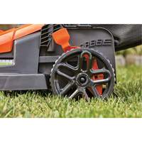 Tondeuse &agrave; gazon avec poign&eacute;e confortable, Pouss&eacute;e, &eacute;lectrique, Largeur de coupe 15" GTA Hardware Inc
