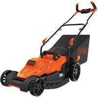 Tondeuse &agrave; gazon avec poign&eacute;e confortable, Pouss&eacute;e, &eacute;lectrique, Largeur de coupe 17" GTA Hardware Inc