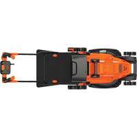 Tondeuse &agrave; gazon avec poign&eacute;e confortable, Pouss&eacute;e, &eacute;lectrique, Largeur de coupe 17" GTA Hardware Inc