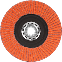 Flap Discs - Quick Trim SG Blaze R980P, 4-1/2" x 5/8"-11, Type 27, 40 Grit, Ceramic GTA Hardware Inc