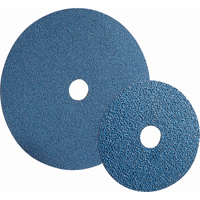 BlueFire&reg; F826P Fibre Discs, Zirconia Alumina, 24, 7" Dia x 7/8" Arbor GTA Hardware Inc