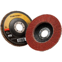Cubitron II Flap Disc 967A, 4-1/2" x 7/8", Type 27, 40+ Grit, Ceramic GTA Hardware Inc
