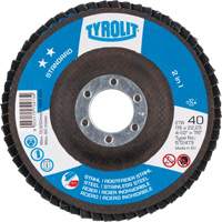 Standard 2 In 1 Flap Disc Wheel, 5" x 7/8", Type 29, 40 Grit, Zirconium GTA Hardware Inc