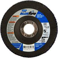 BlueFire Flap Disc, 5" x 7/8", Type 29, 36 Grit, Zirconia Alumina GTA Hardware Inc