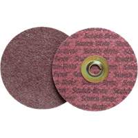 Scotch-Brite Roloc Surface Conditioning Disc, 2" Dia., Medium Grit, Aluminum Oxide GTA Hardware Inc