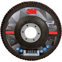 769F Quick Change Flap Disc, 4-1/2" x 7/8", Type 27, 80+ Grit, Ceramic GTA Hardware Inc