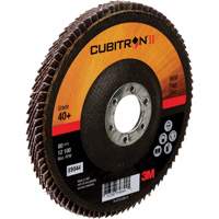 Cubitron II 969F Flap Disc, 5" x 7/8", Type 27, 40+ Grit, Ceramic GTA Hardware Inc
