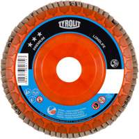 Premium LongLife Flap Disc, 4-1/2" x 7/8", Type 27, 120 Grit, Zirconium GTA Hardware Inc