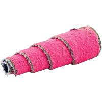 Rouleaux de cartouches en spirale pleine conique R928, 80 Grain, 1/2" dia., C&eacute;ramique d'alumine, 1-1/2" lo, 1/8" Dimension de l'arbre GTA Hardware Inc