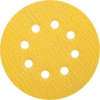 Gold Reserve A296 Paper H&L Vacuum Disc, 5" Dia., 120 Grit, Aluminum Oxide, C-Weight GTA Hardware Inc
