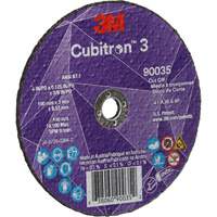 Cubitron 3 Cut-Off Wheel, 4" x 1/8", 3/8" Arbor, Type T1, Ceramic, 21000 RPM GTA Hardware Inc