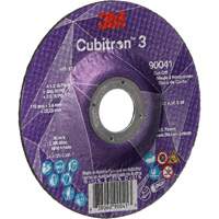 Meule &agrave; tronçonner Cubitron 3, 4-1/2" x 0,045", Arbre de 7/8", Type T27, C&eacute;ramique, 13 300 Tr/min GTA Hardware Inc