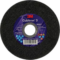 Disque de coupe Cubitron 3, 5" x 9/32", Arbre de 3/8", Type 41 GTA Hardware Inc