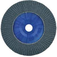 BlueFire Quick Trim Flap Disc, 7" x 7/8", Type 27, 40 Grit, Zirconia Alumina GTA Hardware Inc