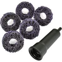 Scotch-Brite Roloc Pro Brake Hub Cleaning Disc Kit, Extra Coarse Grit, Silicon Carbide GTA Hardware Inc