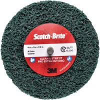 Scotch-Brite Clean and Strip XT Pro Extra Cut Disc XC-DC, 4" Dia., Extra Coarse Grit, Aluminum Oxide GTA Hardware Inc