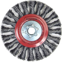 Roue compl&egrave;te de c&acirc;ble de torsion, Dia. 4", Fils 0,02", Arbre 5/8"-11, Acier GTA Hardware Inc