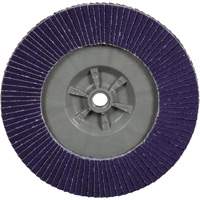 Cubitron 3 Flat Flap Disc with Quick Change 1169F, 6" x 5/8"-11, Type T27, 80+ Grit, Ceramic GTA Hardware Inc