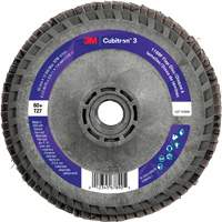 Cubitron 3 Flat Flap Disc with Quick Change 1169F, 4-1/2" x 5/8"-11, Type T27, 60+ Grit, Ceramic GTA Hardware Inc