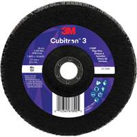 Cubitron 3 Flat Flap Disc 1169F, 7" x 7/8", Type T27, 40+ Grit, Ceramic GTA Hardware Inc