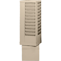 Pr&eacute;sentoirs, Rotatif, 44 fentes, Acier, 14-1/8" la x 14-1/8" p x 48-1/2" h GTA Hardware Inc
