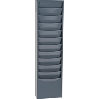 Pr&eacute;sentoirs, Stationnaire, 11 fentes, Acier, 9-3/4" la x 4-1/8" p x 36" h GTA Hardware Inc