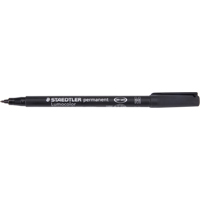 Lumocolor&reg; Permanent Marker, Black, Medium Tip GTA Hardware Inc
