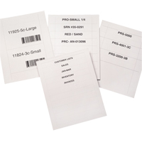 Bin Buddy Label Holders, 48" L x 8" W GTA Hardware Inc