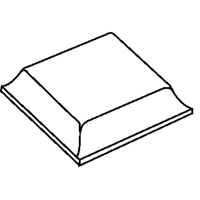 Bumpon Tapered Square Protective Bumpers GTA Hardware Inc