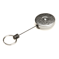 Original Self Retracting Reels #485-HDK, Chrome, 48" Cable, Belt Clip Attachment GTA Hardware Inc