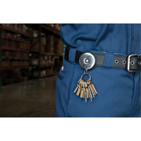 Original Self Retracting Reels #485-HDK, Chrome, 48" Cable, Belt Clip Attachment GTA Hardware Inc