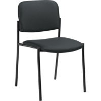Chaises sans accoudoirs empilables, Tissu, Hauteur 32", Capacit&eacute; 300 lb, Charbon GTA Hardware Inc