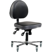 Chaise ergonomique &agrave; inclinaison r&eacute;glable SF180, Mobile, Ajustable Hauteur GTA Hardware Inc